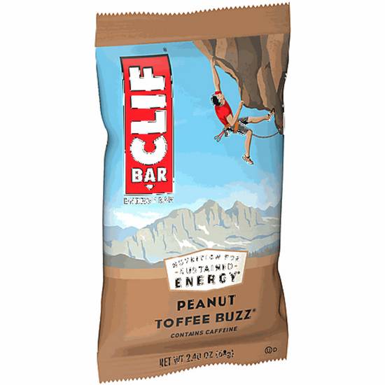Order CLIF Bar - Peanut Toffee Buzz food online from IV Deli Mart store, Goleta on bringmethat.com