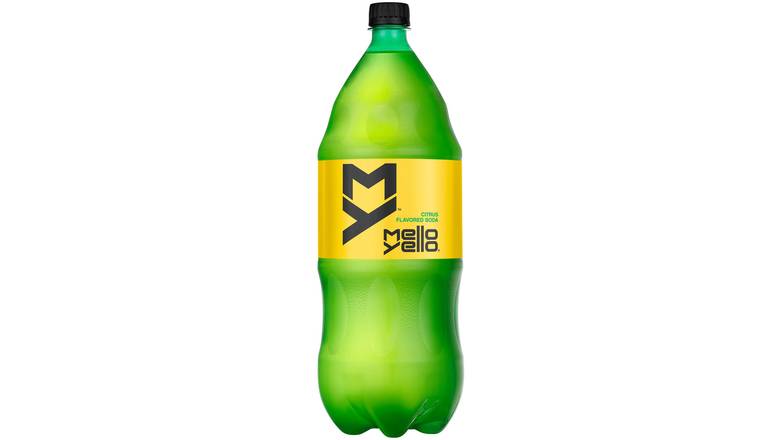Order Mello Yello Citrus Soda Pop food online from Red Roof Market store, Lafollette on bringmethat.com
