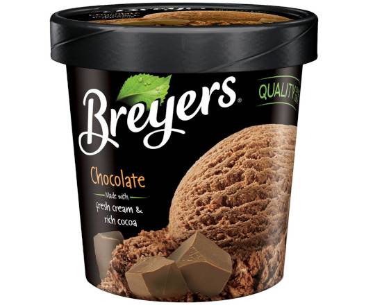 Order Breyers Chocolate  (1 Pint) food online from Nohadra Grocery store, Chicago on bringmethat.com
