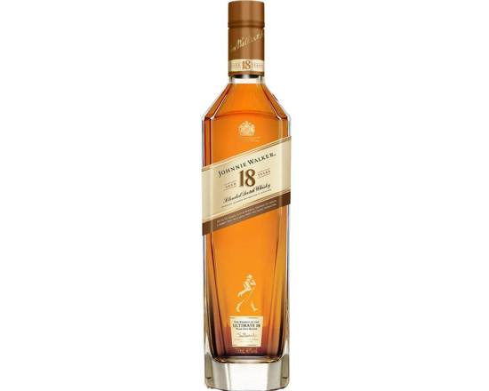 Order Johnnie Walker 18yr 750ml  food online from House Of Wine store, New Rochelle on bringmethat.com