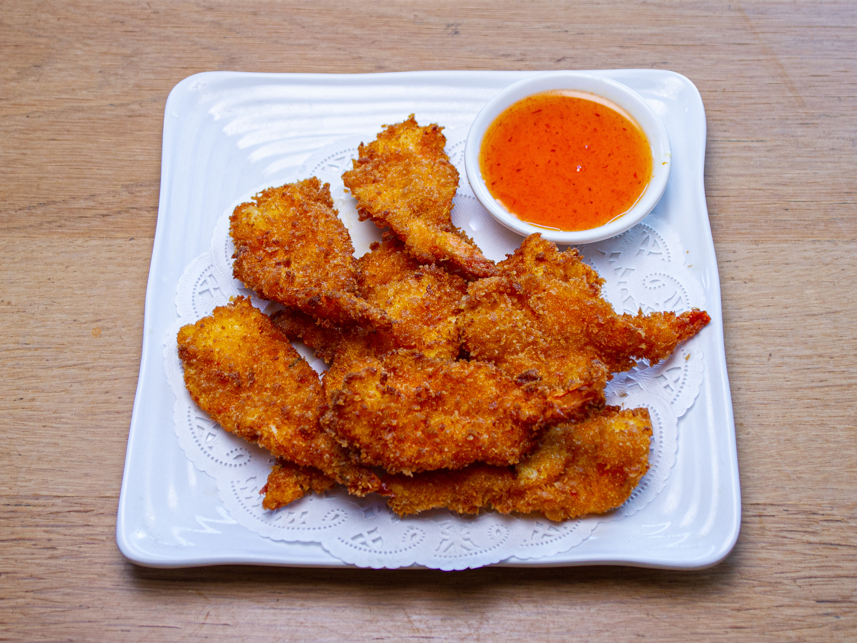 Order 6.Fried Shrimp food online from The Pot Thai Cafe store, Los Angeles on bringmethat.com