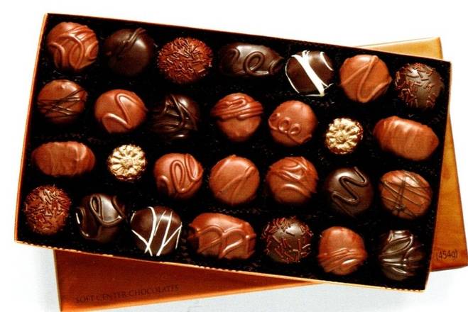 Order Soft Center Chocolates Gift Box food online from Rocky Mountain Chocolate Factory store, Tilton on bringmethat.com