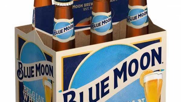 Order Blue Moon Belgian White Ale 6 Pack 12 oz Bottle food online from Rebel store, Campbell on bringmethat.com