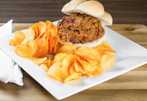 Order BBQ Pork Sandwich food online from North Point Cafe store, Dundalk on bringmethat.com