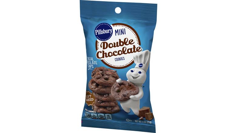 Order PillsburyÂ Soft Baked Cookies Mini Double Chocolate Chip food online from Anderson Convenience Markets #140 store, Omaha on bringmethat.com