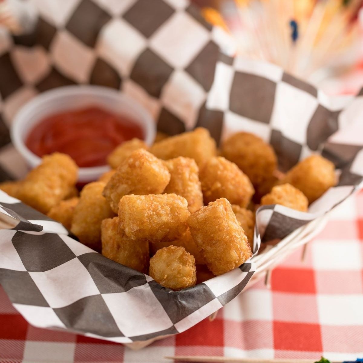 Order Tater Tots Basket food online from Huey's Collierville store, Collierville on bringmethat.com