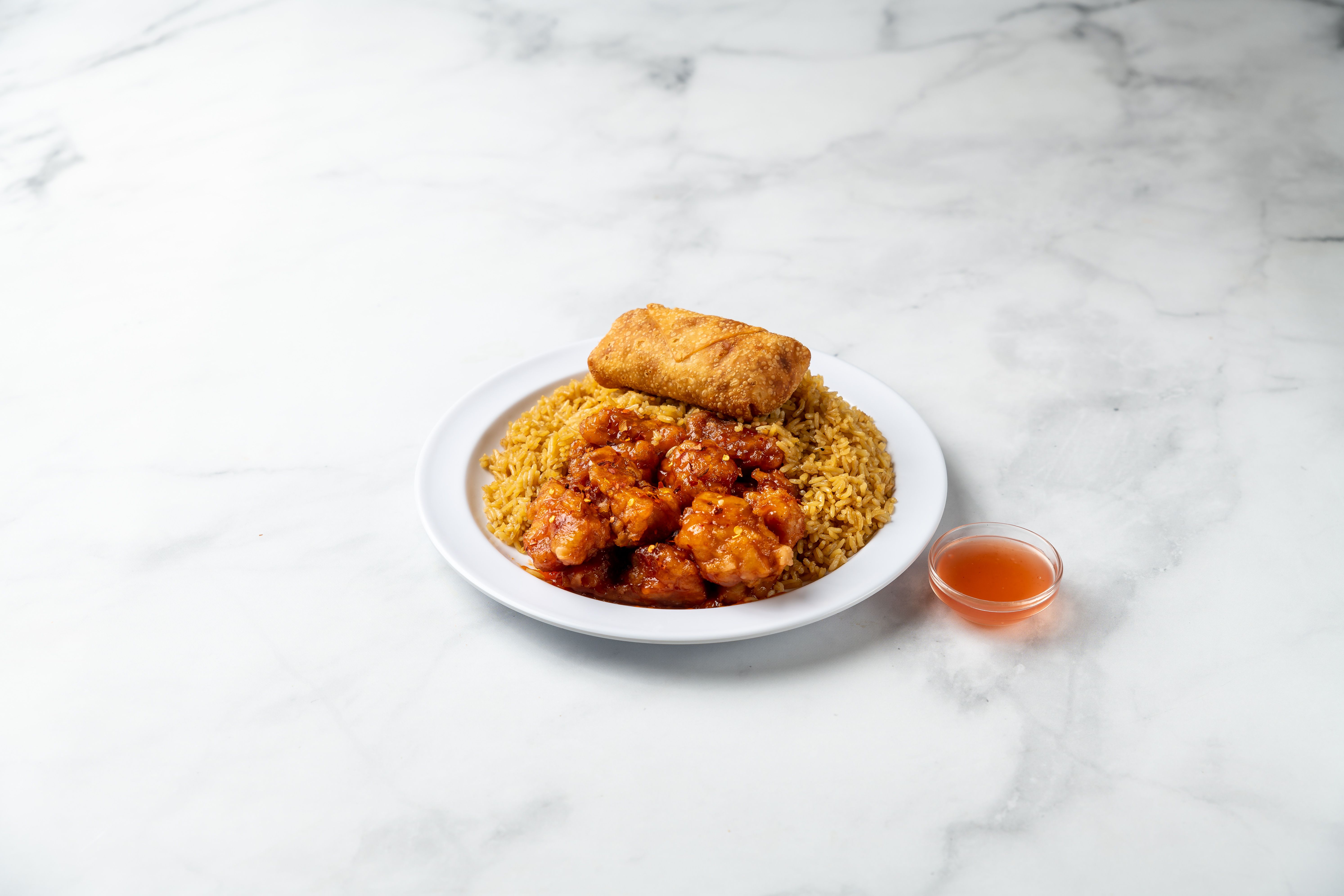 Order C23. General Tso's Chicken food online from No.1 Chinese Restaurant store, Bethlehem on bringmethat.com