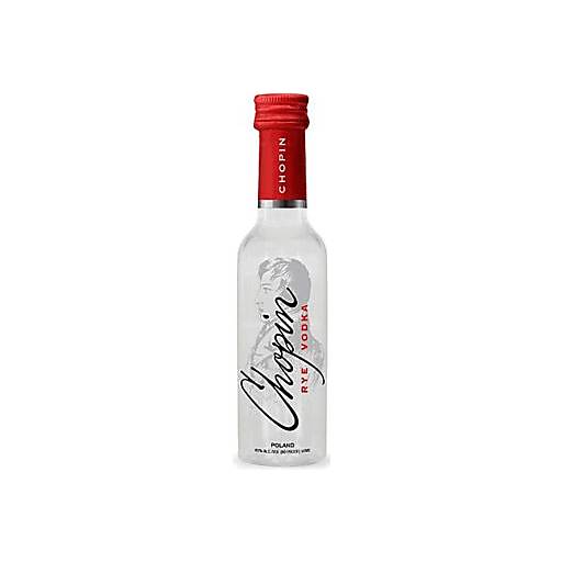Order Chopin Polish Rye Vodka (50 ML) 102440 food online from BevMo! store, Riverbank on bringmethat.com