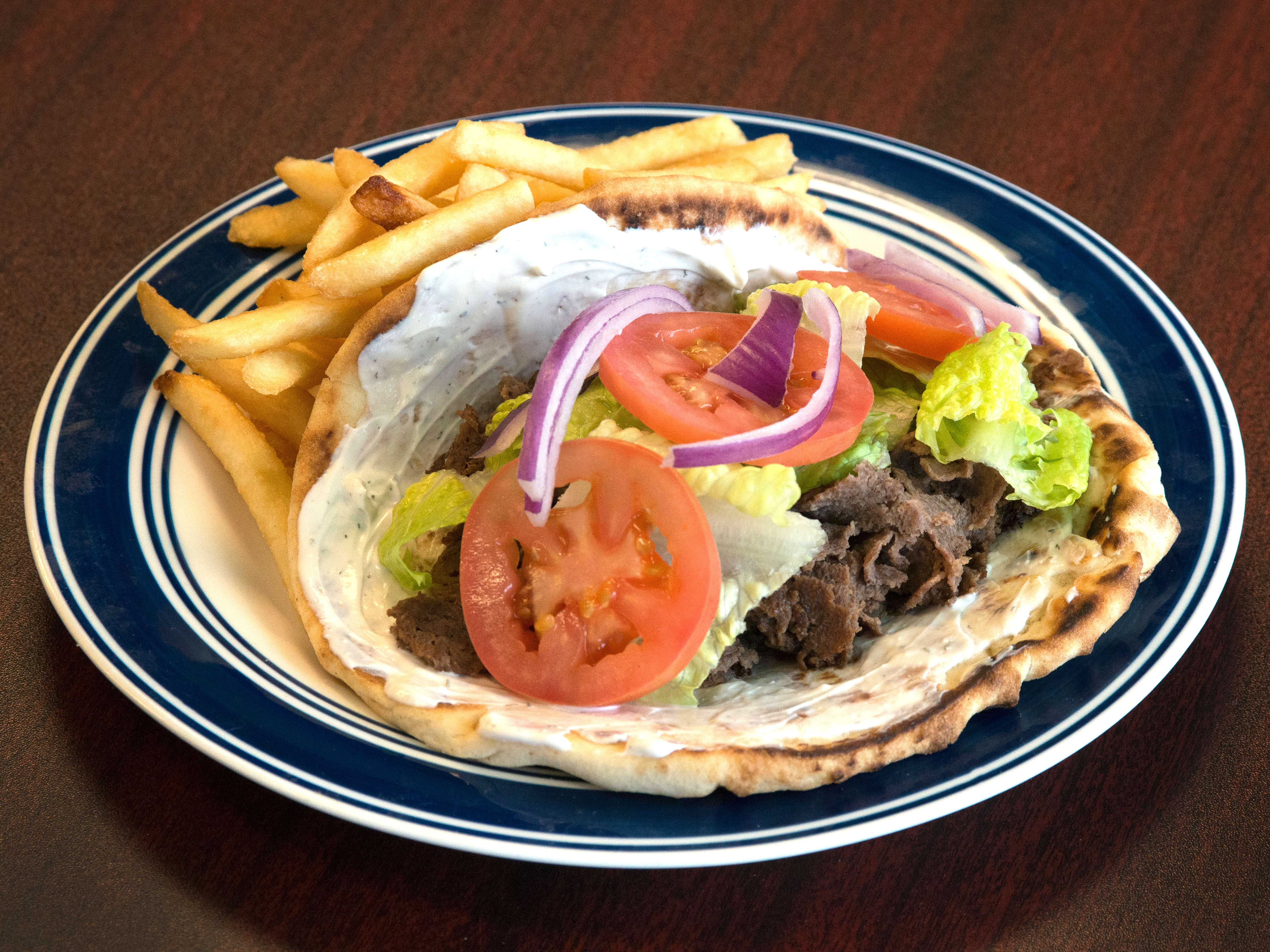 Order Beef Gyro food online from Milano Pizza store, Albany on bringmethat.com
