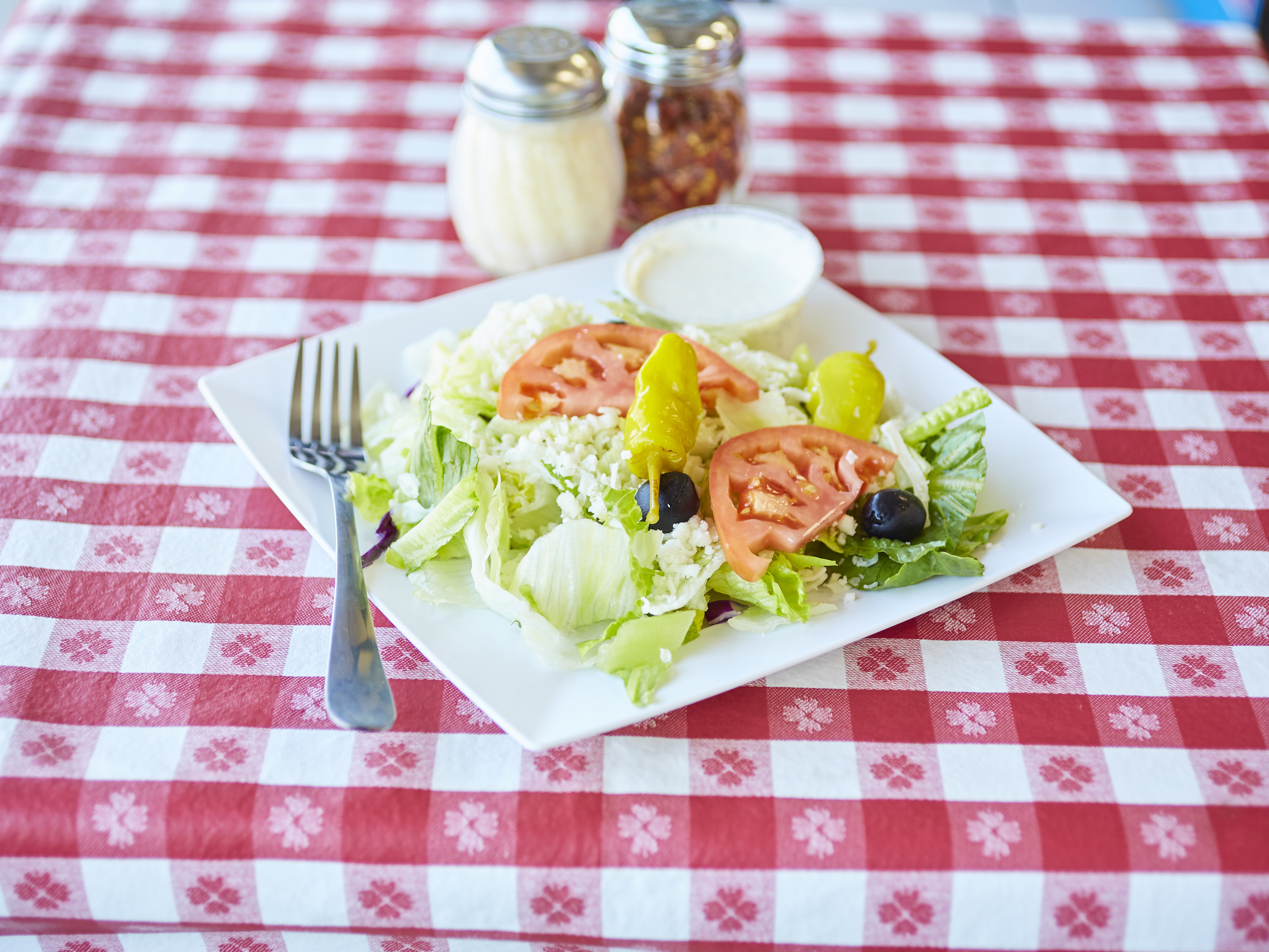 Order Dinner Salad food online from Winners Ny Pizza store, Agoura Hills on bringmethat.com