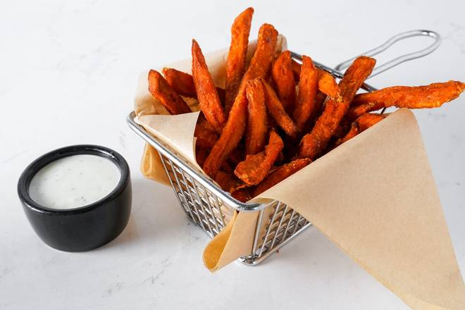 Order Sweet Potato Fries food online from Polly's Pies store, Fullerton on bringmethat.com