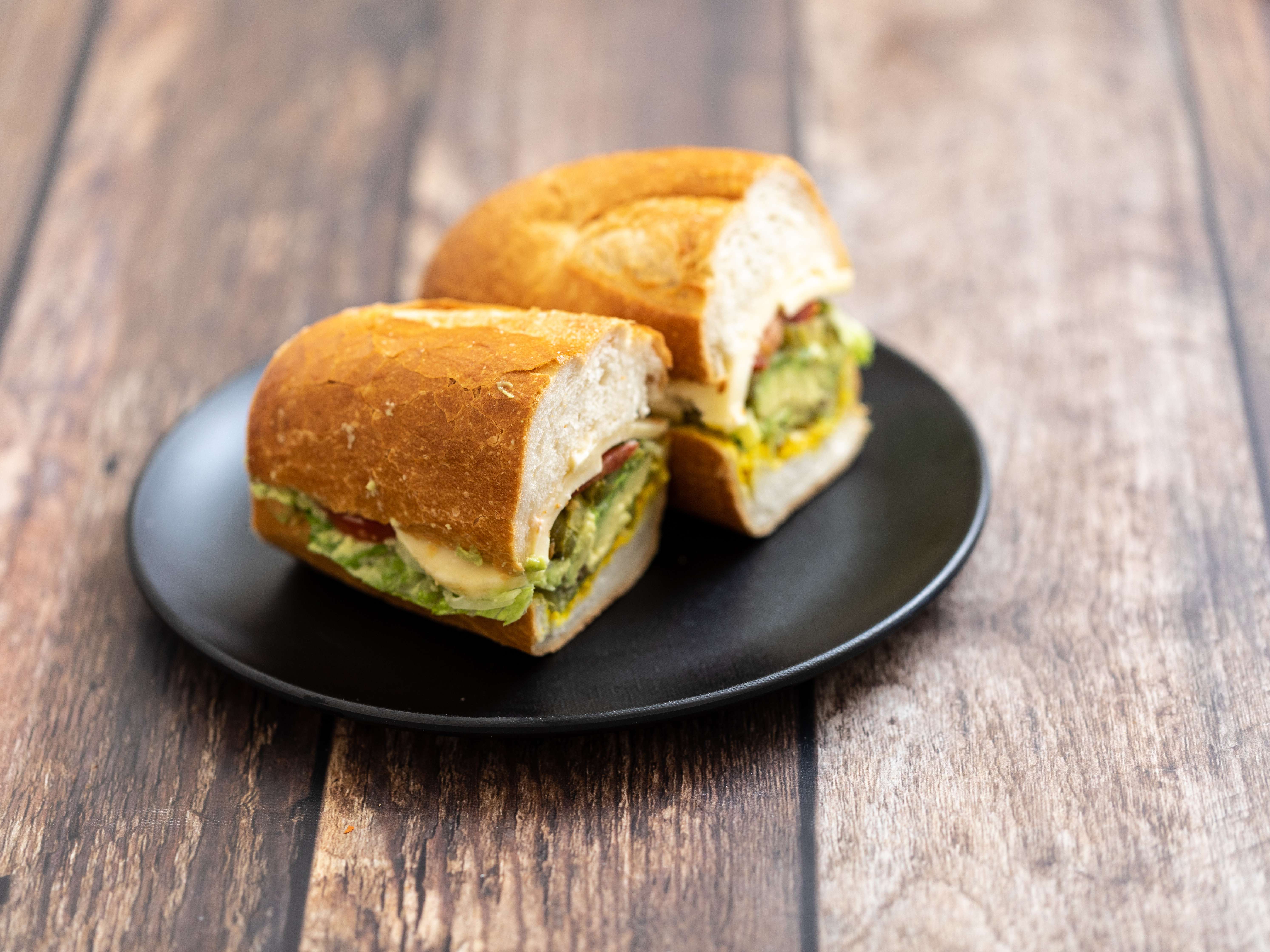 Order 23. Veggie Smash Sandwich food online from Carroll's Meats, Deli, & Catering store, San Bruno on bringmethat.com