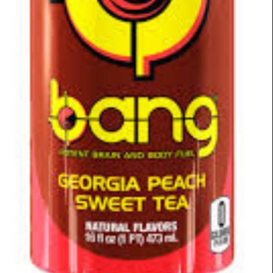 Order Bang georgia peach sweet tea food online from Ramona Liquor store, Rancho Cucamonga on bringmethat.com