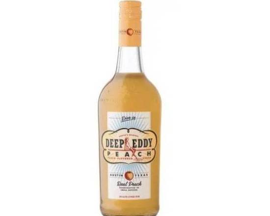 Order Deep Eddy Peach, 750mL vodka (35.0% ABV) food online from Cold Spring Liquor store, Liberty Hill on bringmethat.com