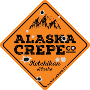 Order Sticker - Road Sign food online from Alaska Crepe Co store, Ketchikan on bringmethat.com