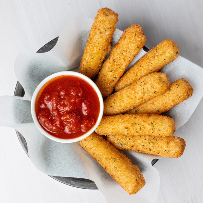Order Mozzarella Sticks food online from Hurricane Grill And Wings store, Round Rock on bringmethat.com