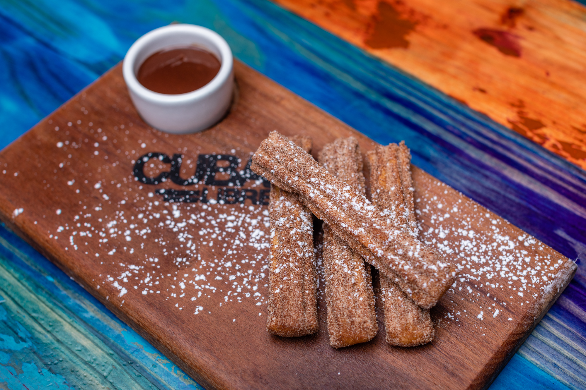 Order Churros con Chocolate food online from Cuba Libre store, Atlantic City on bringmethat.com