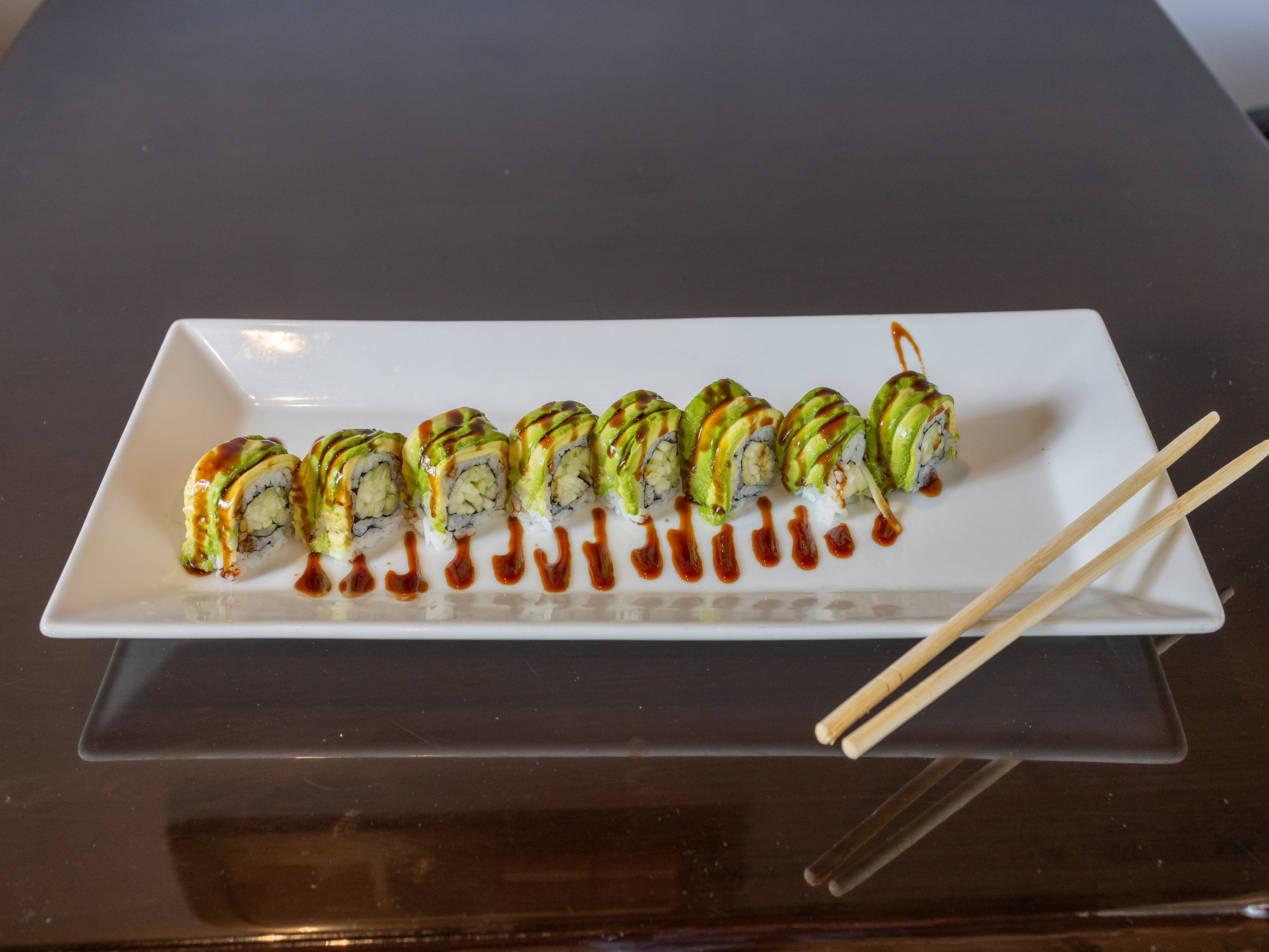 Order Green Peace Special Roll food online from Sushi Monster store, Missouri City on bringmethat.com