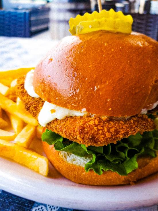 Order Sole Fish Sandwich food online from 7 Mile House store, Brisbane on bringmethat.com