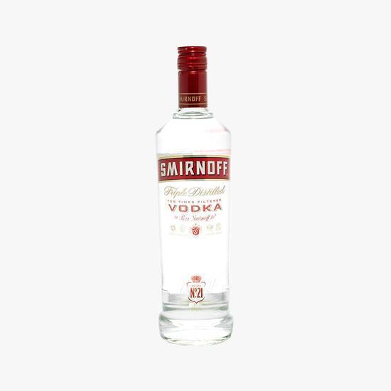 Order Smirnoff, 375mL (37.5% ABV) food online from Quick N' Easy Liquor & Wine store, Seattle on bringmethat.com