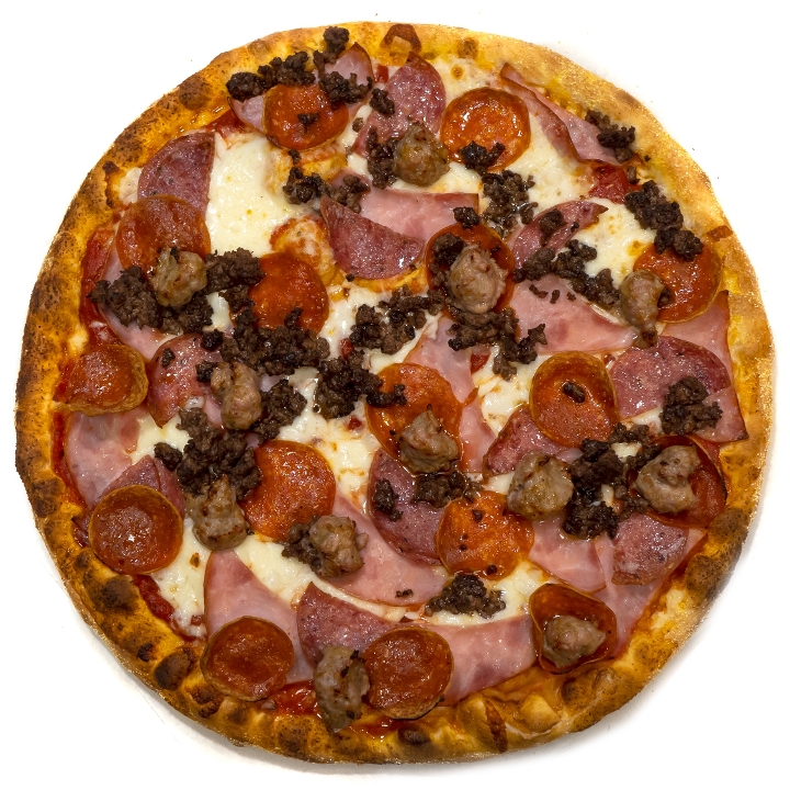 Order MEATZZA food online from Bizza store, San Francisco on bringmethat.com