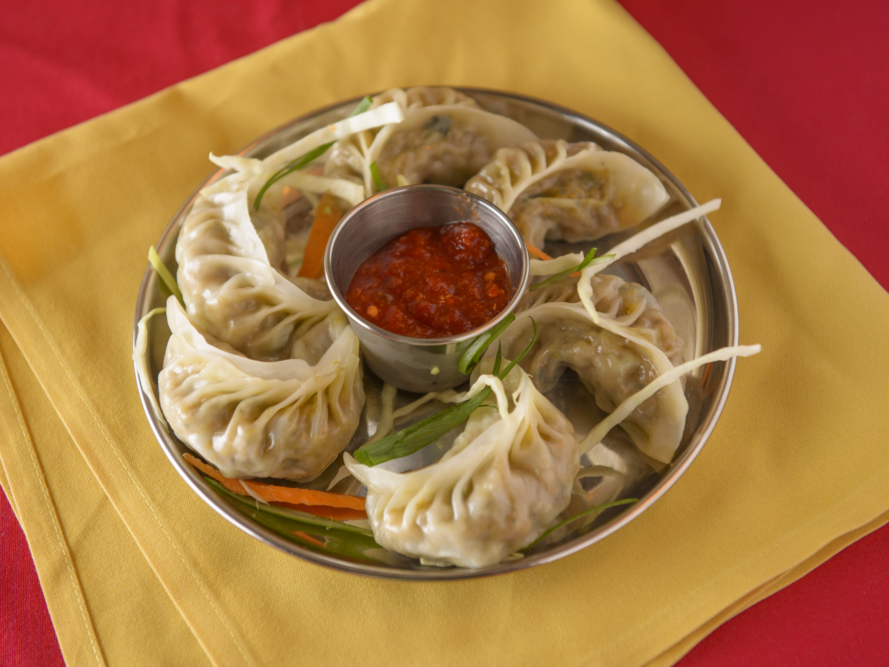 Order Vegetable Momo food online from House Of Tandoor store, Newton Center on bringmethat.com