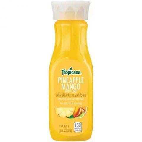 Order Tropicana Pineapple Mango Lime 12oz food online from 7-Eleven store, Evans Mills on bringmethat.com