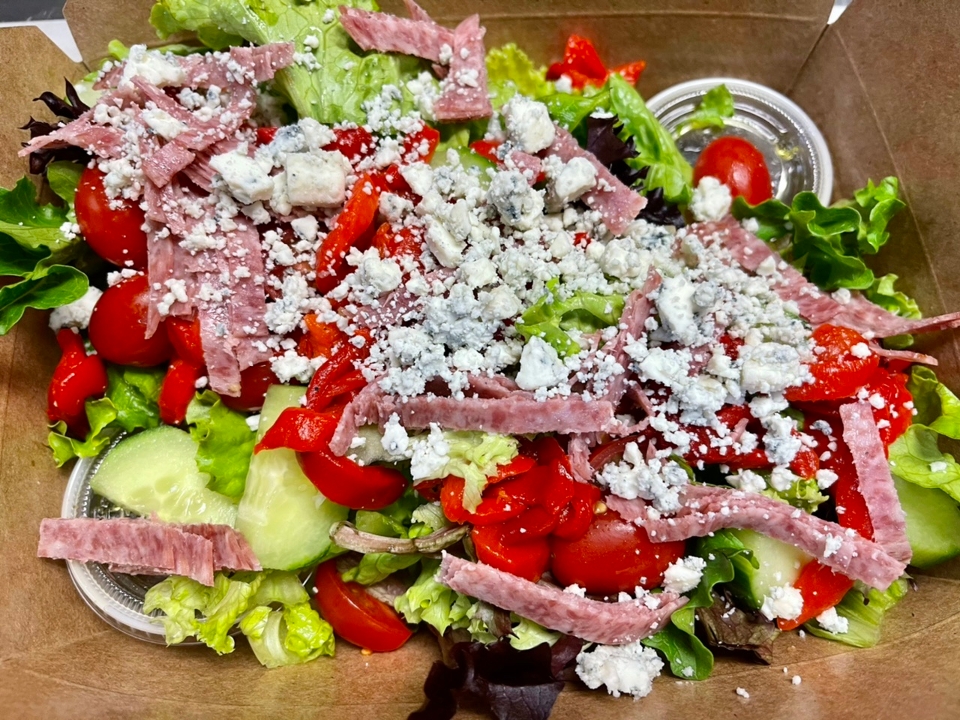 Order SICILIAN SALAD food online from Bitcoin Pizza store, Seattle on bringmethat.com