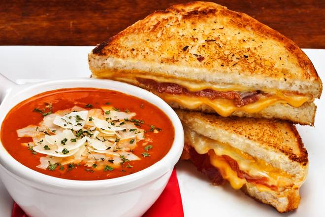 Order Grilled Cheese & Soup food online from Arooga's Route 39 store, Harrisburg on bringmethat.com