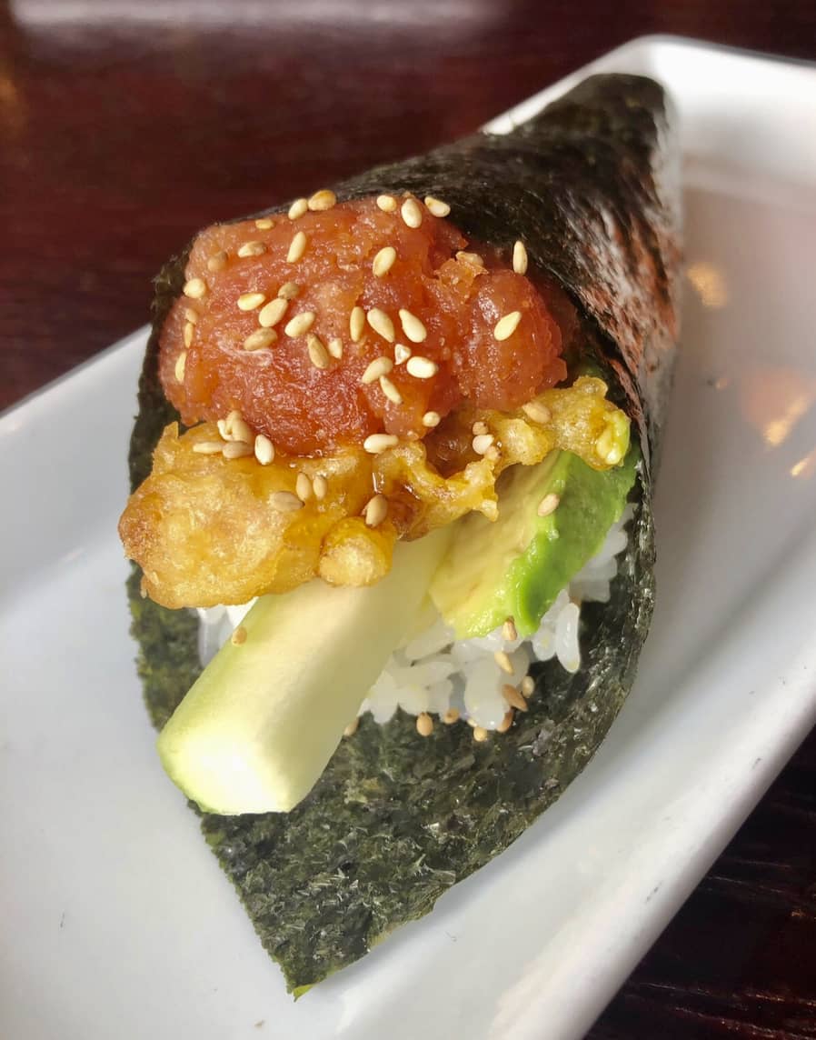 Order HAPPY HANDROLL food online from Bad Sushi store, Los Angeles on bringmethat.com