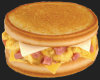Order Sourdough Ham and Cheese Omelet Sandwich food online from Spangles store, Wichita on bringmethat.com