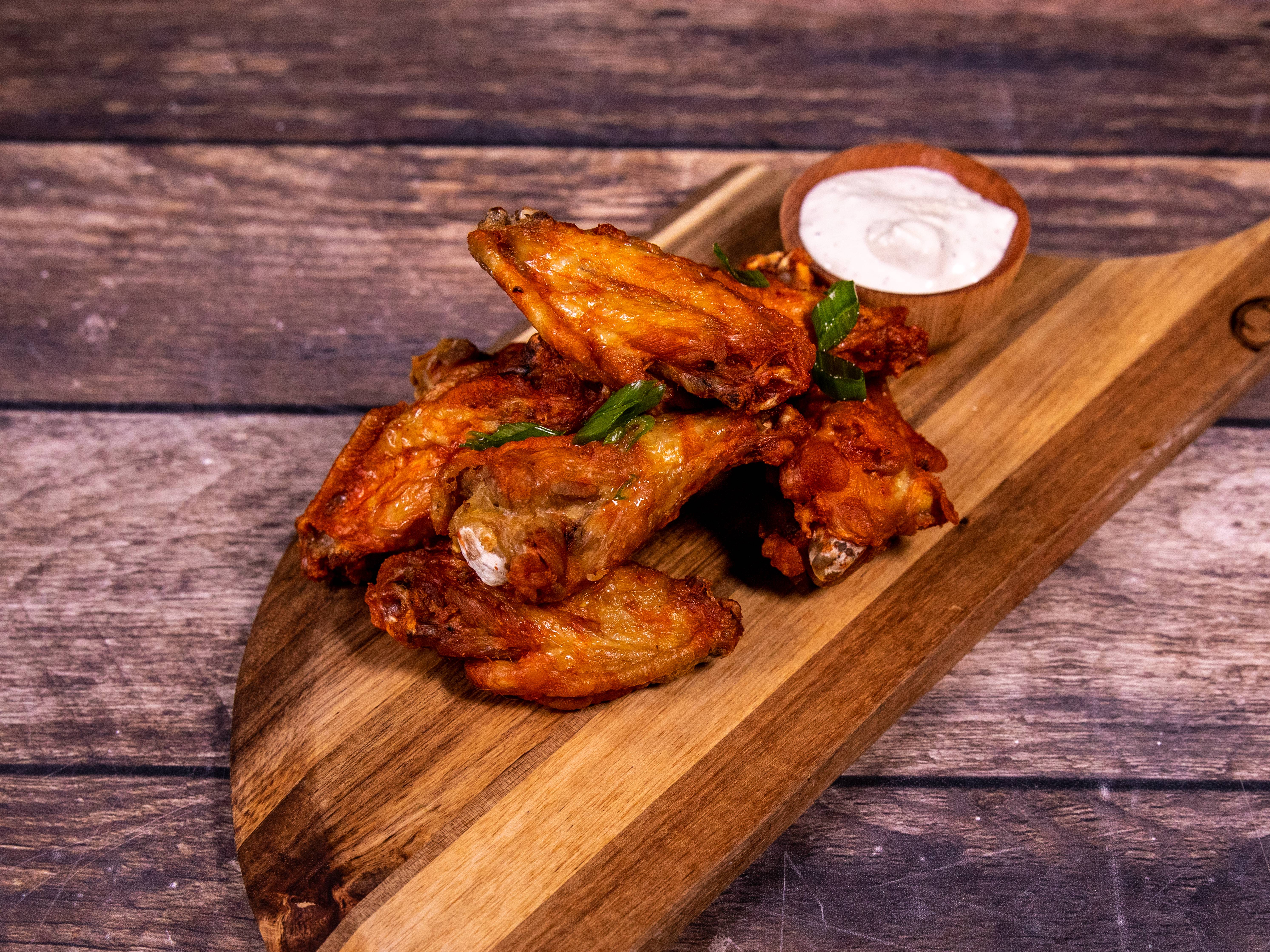 Order Buffalo Chicken Wings food online from Double T Bar & Grill store, Houston on bringmethat.com