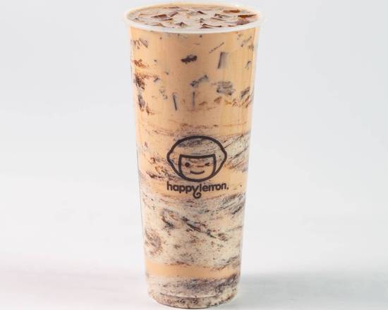 Order A3. Milk Tea with Oreo Cookies & Cream food online from Happy Lemon store, San Diego on bringmethat.com