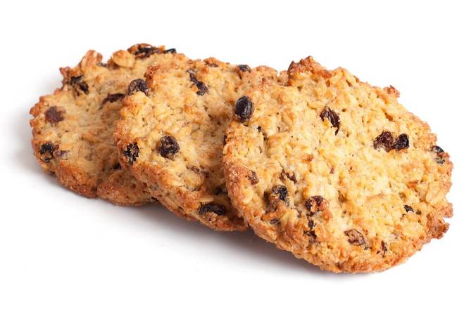 Order Oatmeal Raisin Cookie food online from The Wings Shack store, Raleigh on bringmethat.com
