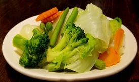 Order V7. Steamed Vegetables food online from Thai Lily Cafe store, Houston on bringmethat.com