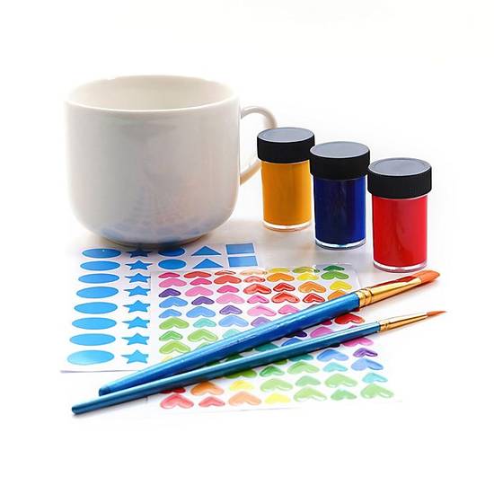 Order Kikkerland® 116-Piece Decorate Your Own Mug Kit food online from Bed Bath &Amp; Beyond store, North Wales on bringmethat.com