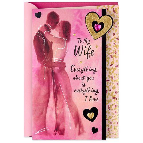 Order Hallmark Valentine's Day Card for Wife (Everything About You) S35 - 1.0 ea food online from Walgreens store, Delafield on bringmethat.com