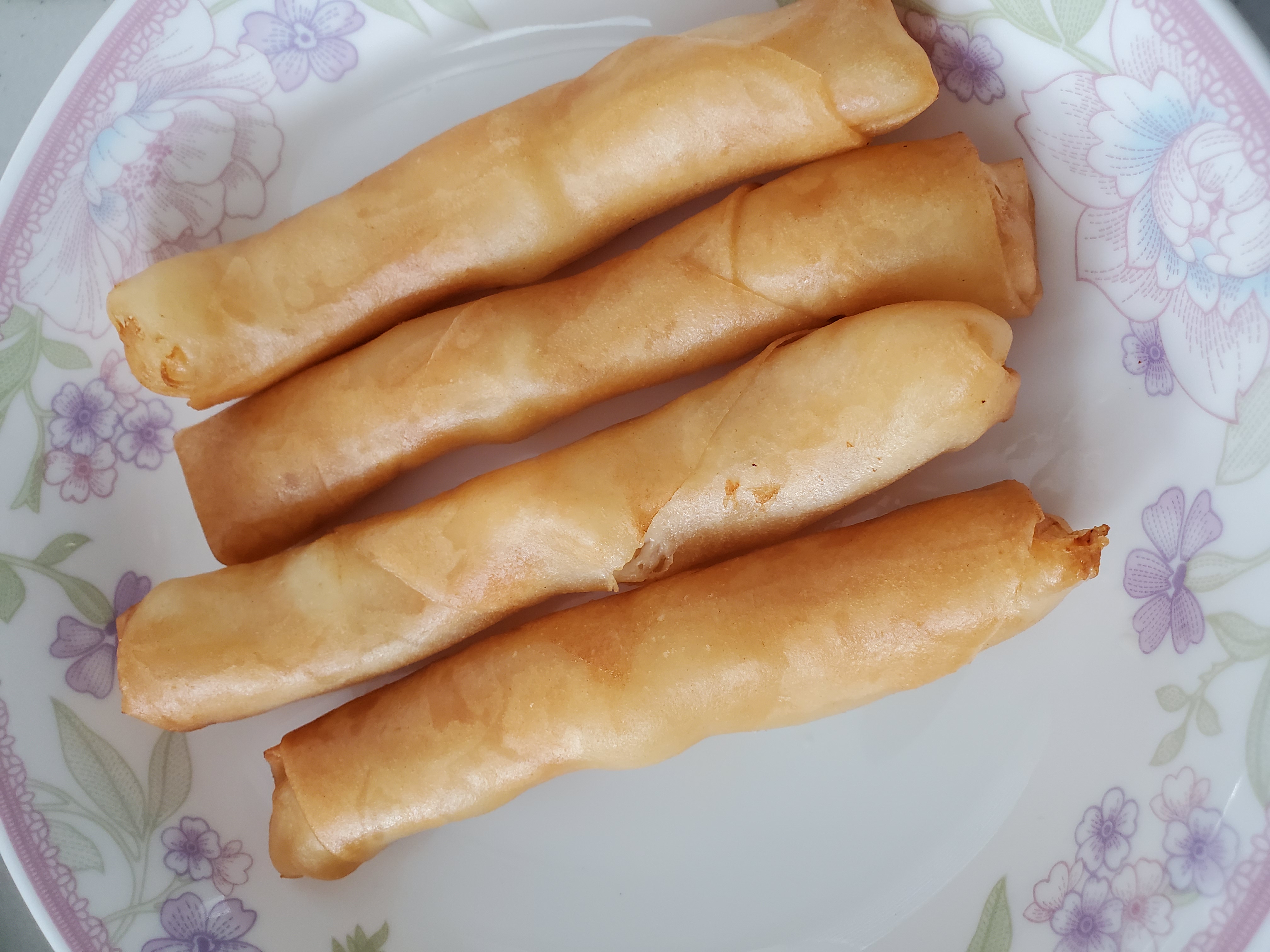 Order Crab Stick Rolls  (4 pieces) food online from Chinatown Express store, Los Angeles on bringmethat.com