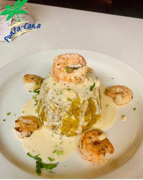 Order Shrimp Mofongo food online from Punta Cana Latin Grill store, Athens on bringmethat.com