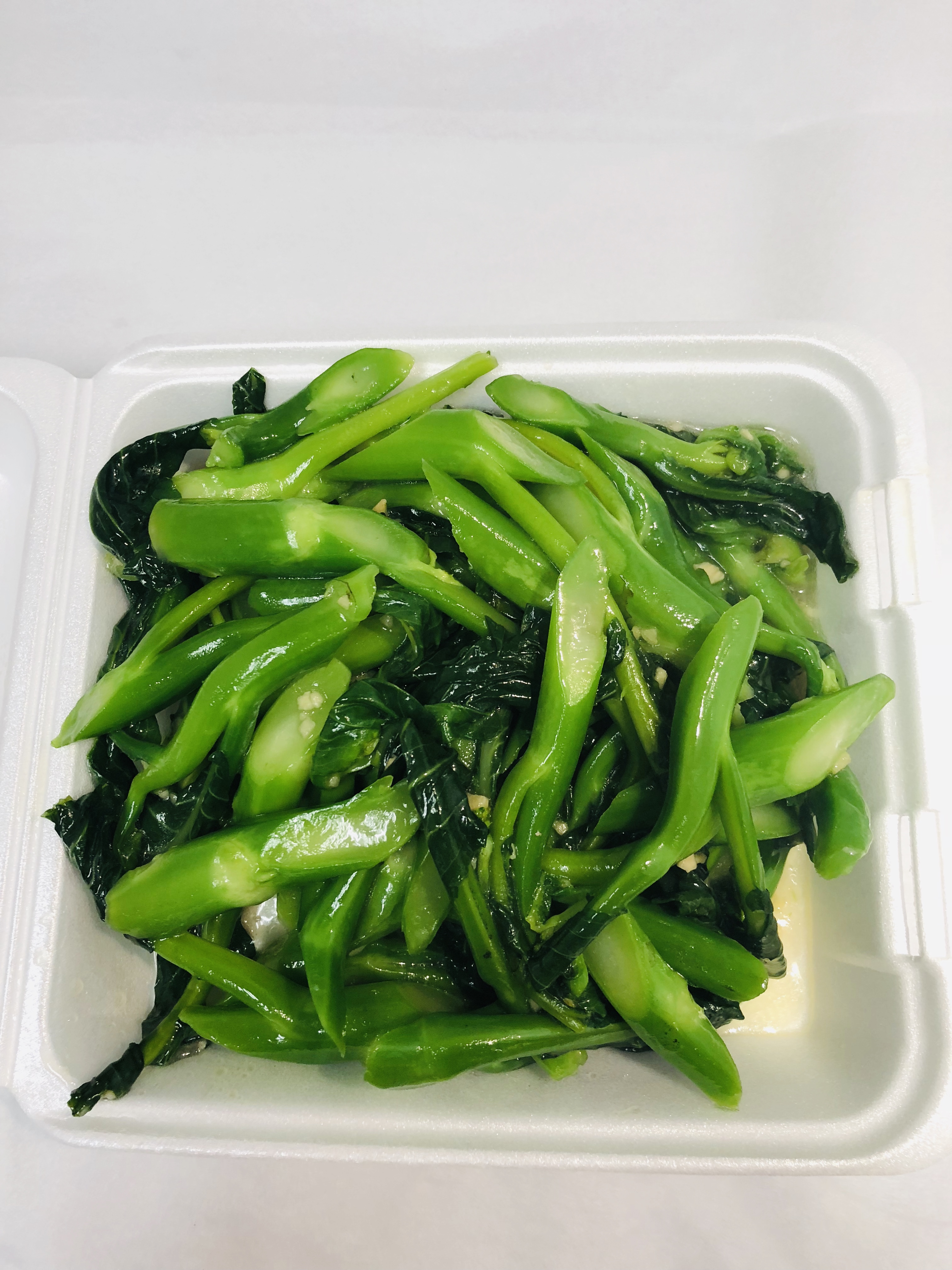 Order 42. Chinese Broccoli Gai Lan food online from Pho Cafe Hong Kong Diner store, Reno on bringmethat.com