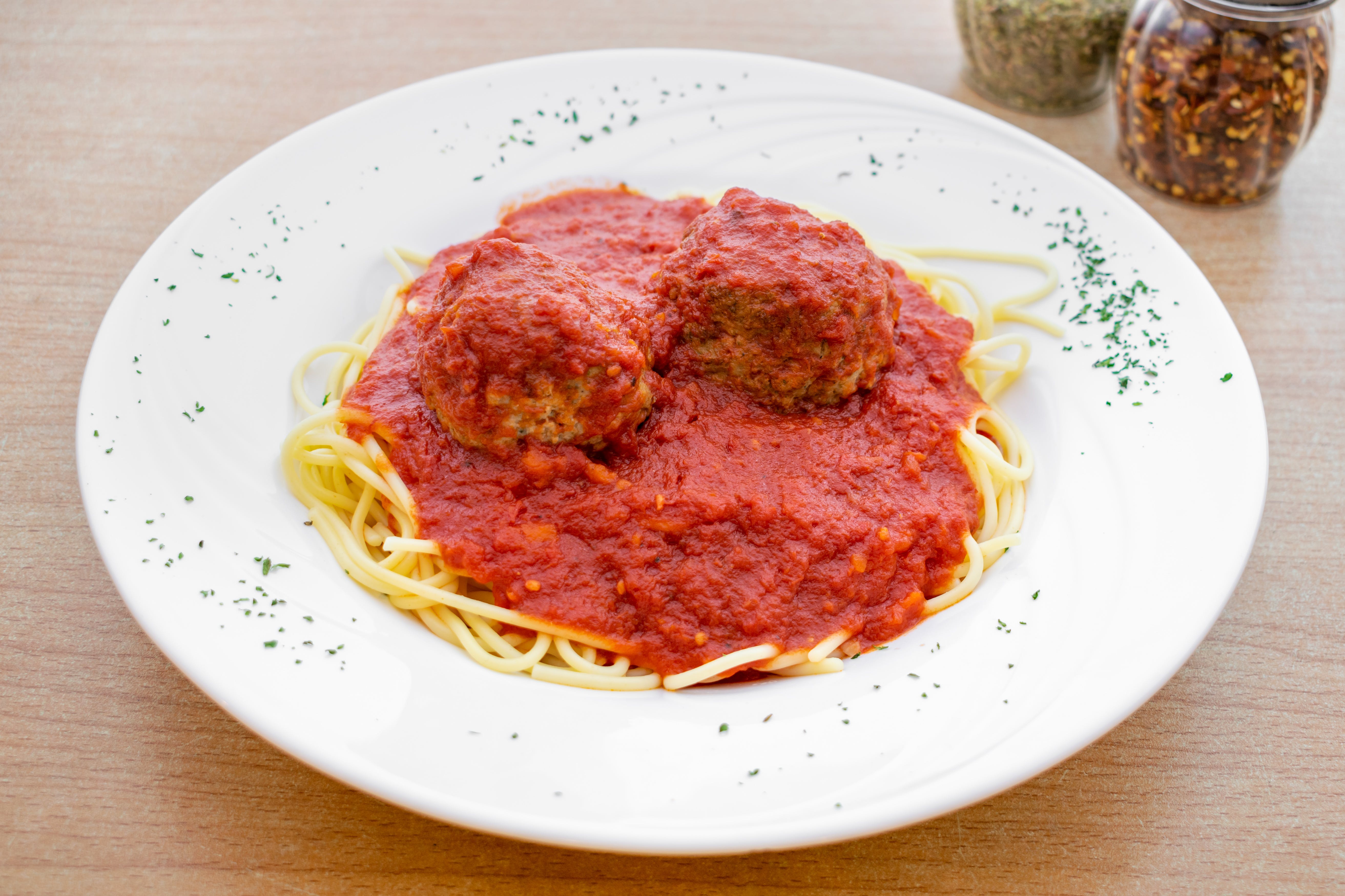 Order Kid's Pasta with Meatballs - Kids food online from Dusals store, Milltown on bringmethat.com