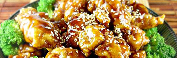 Order F15. Sesame Chicken food online from New China Express store, Powell on bringmethat.com
