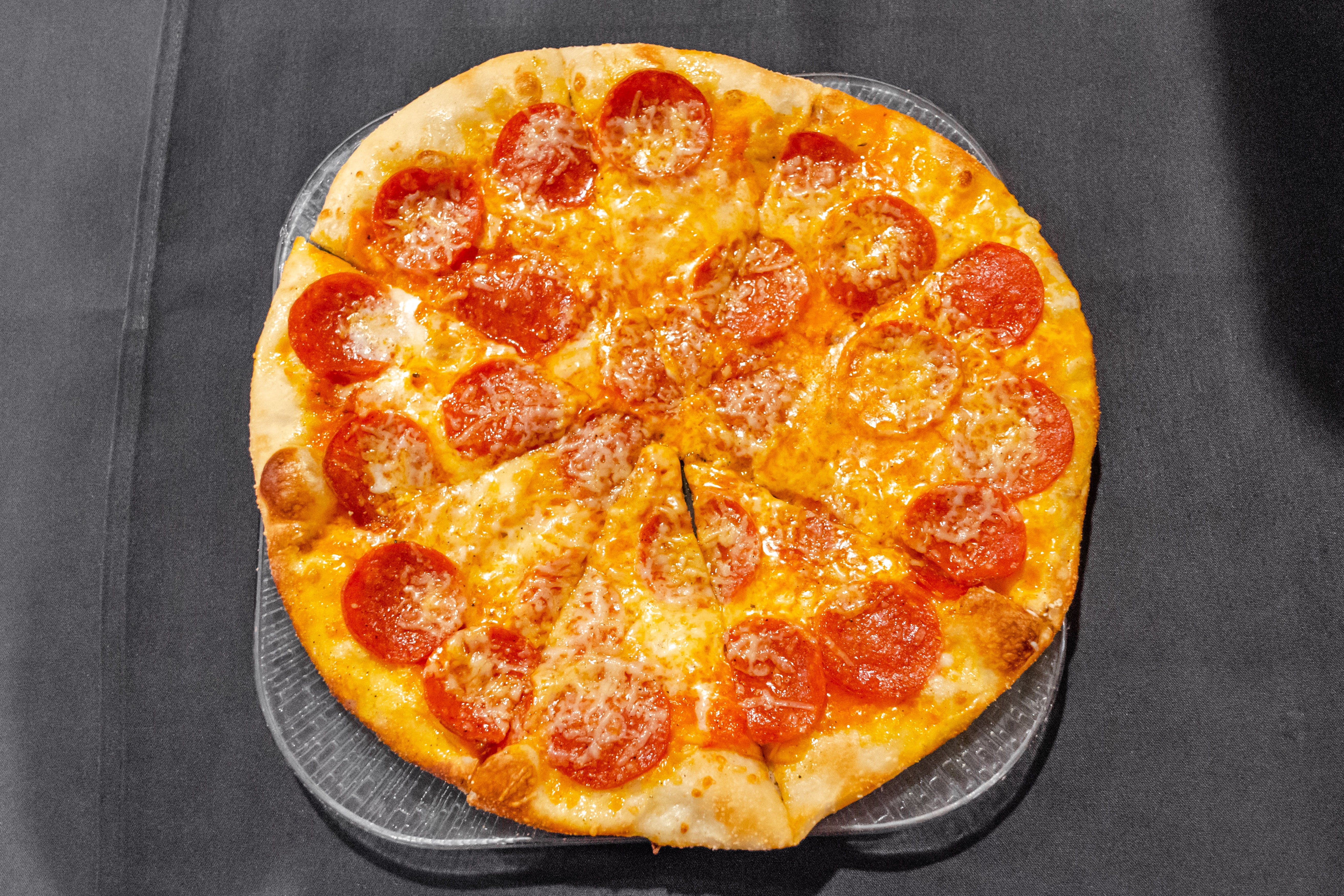 Order Pepperoni Pizza - Pizza food online from Park Cafe store, Nashville on bringmethat.com