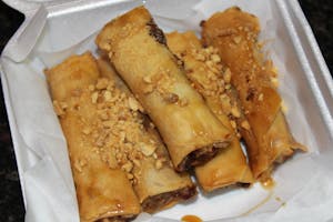 Order D3. Fried Banana (5 Pieces) food online from Chang Thai & Pho store, North Bend on bringmethat.com