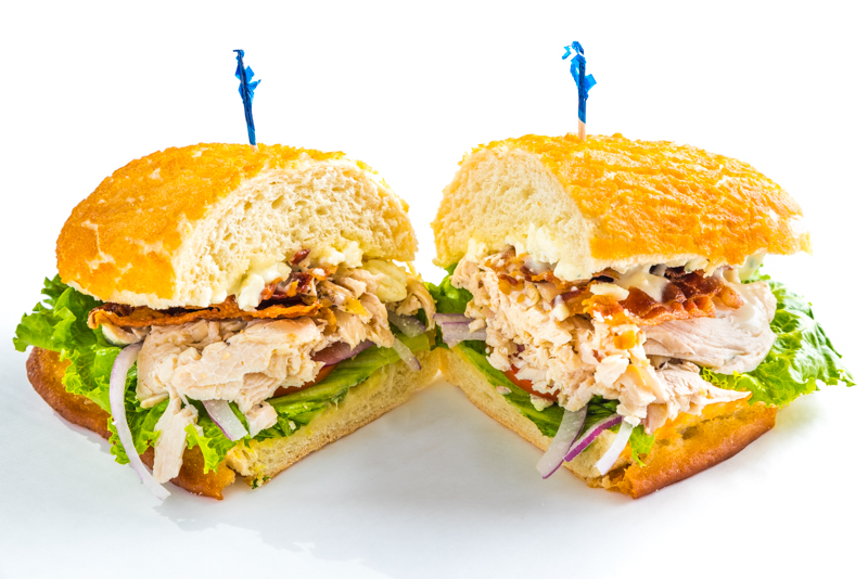 Order Chicken Cobb Sandwich  food online from The Don Deli store, Mountain View on bringmethat.com