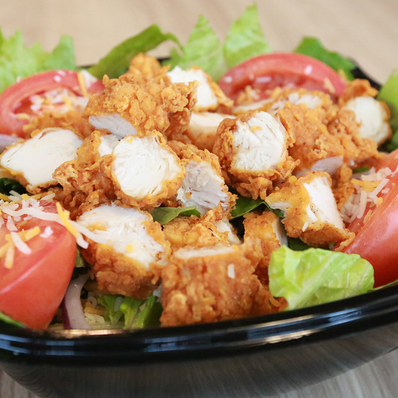 Order House Salad With Chicken Tenders food online from Wing Zone store, Bowie on bringmethat.com
