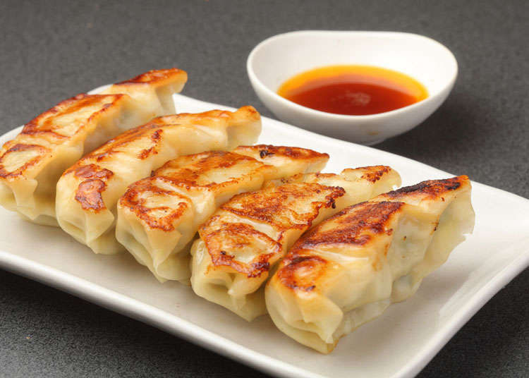 Order Gyoza food online from Naked Fish Japanese Restaurant store, Chino Hills on bringmethat.com