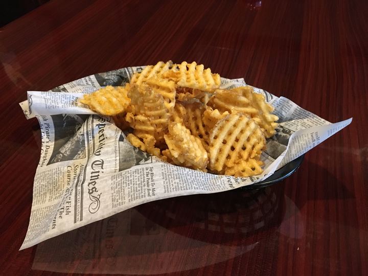 Order Basket of Crispy Waffle Fries food online from Haymaker Public House store, Ann Arbor on bringmethat.com