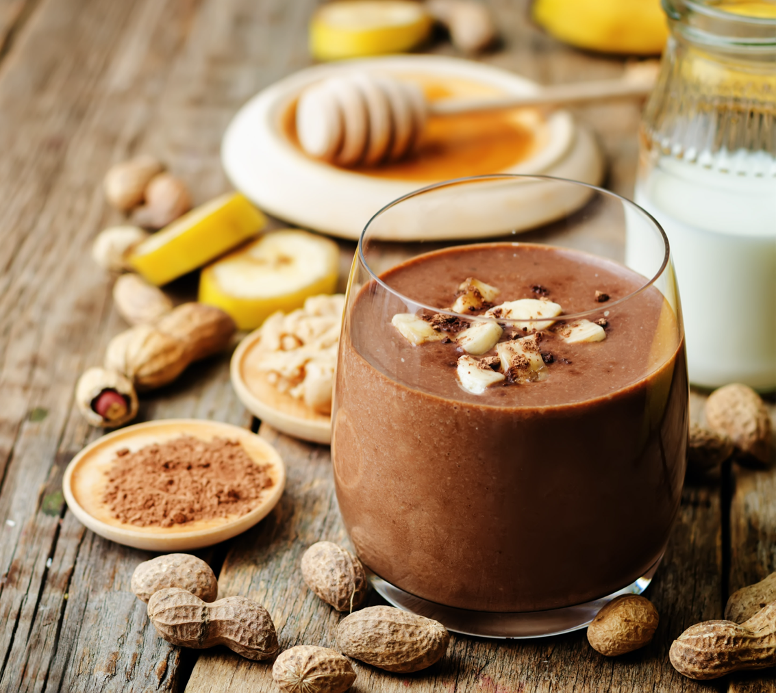 Order Peanut Butter Cup smoothie food online from Dragonfly store, Linden on bringmethat.com