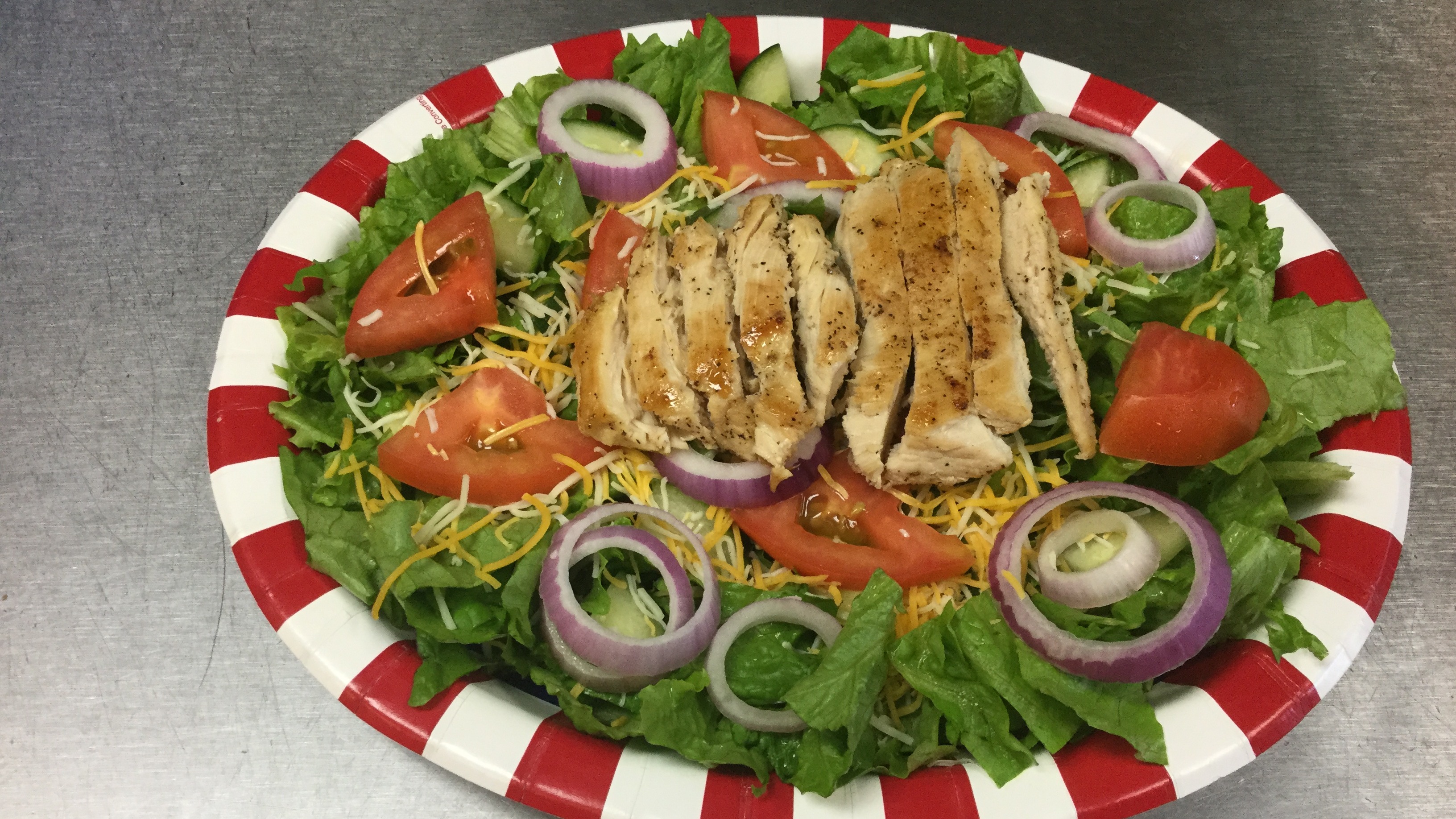 Order Grilled Chicken Salad food online from Joes To Goes store, Snellville on bringmethat.com